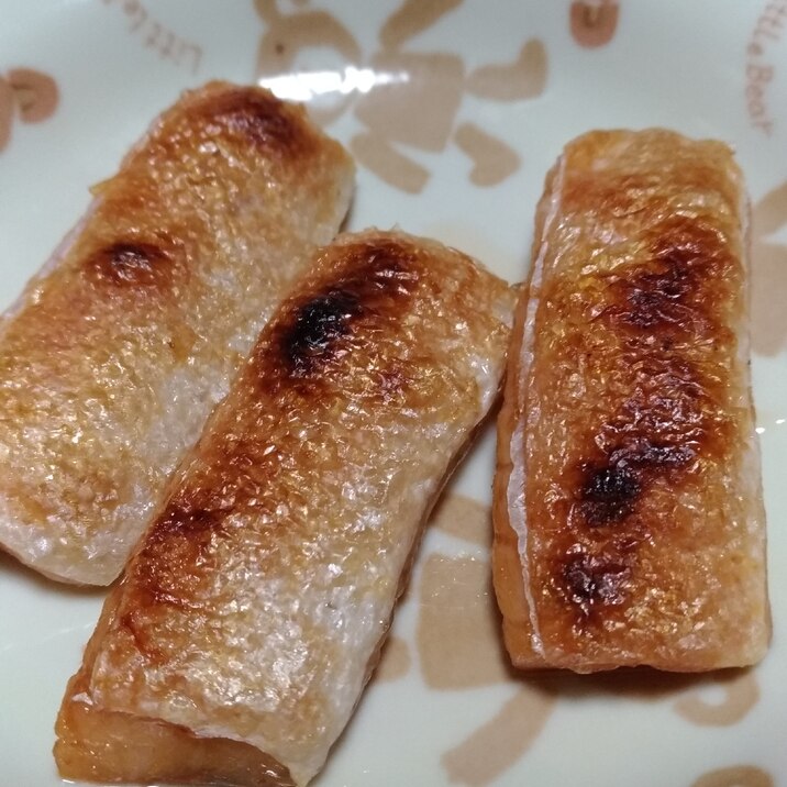 フライパンで作る鮭の塩焼き